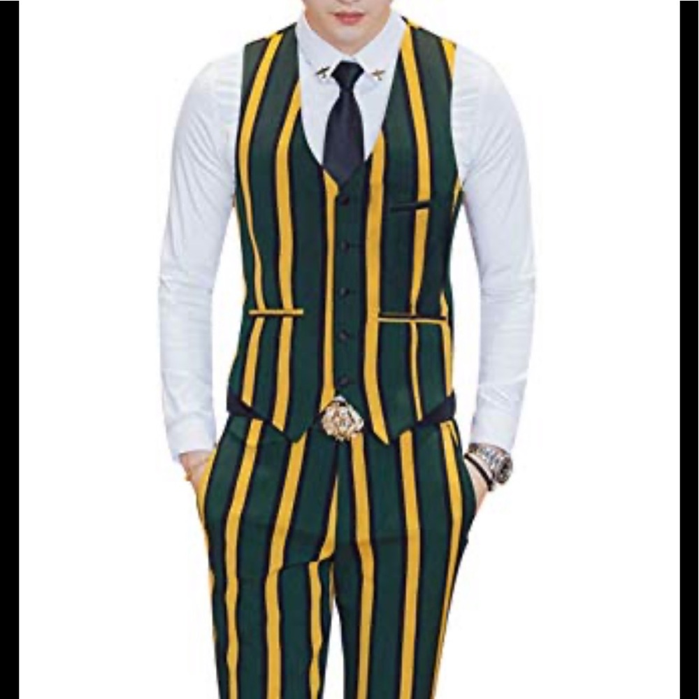 NWOT🥳HP🥳Beautiful Mens Matching Pants and Vest